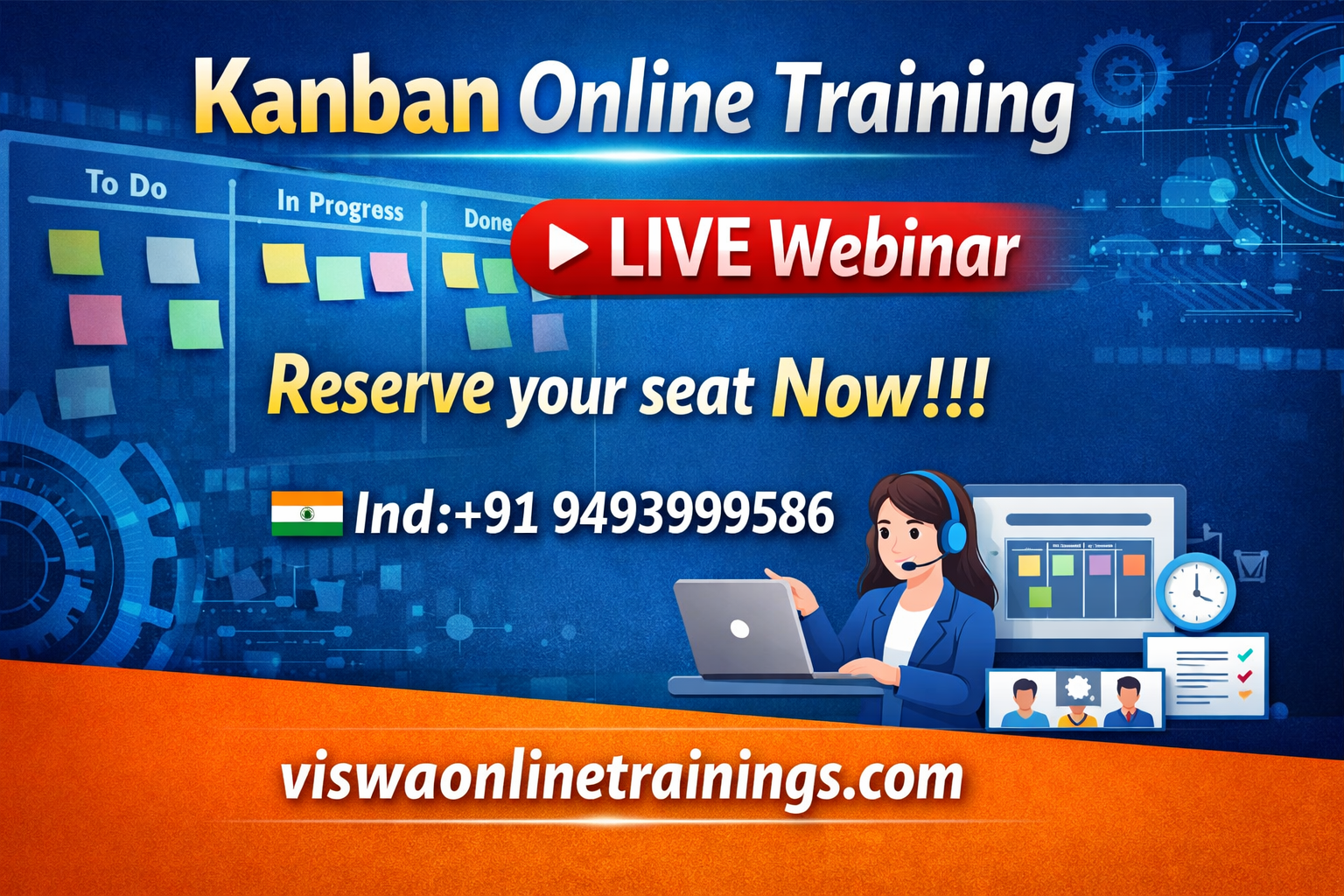 Kanban Online Training by Real-time Trainer in India