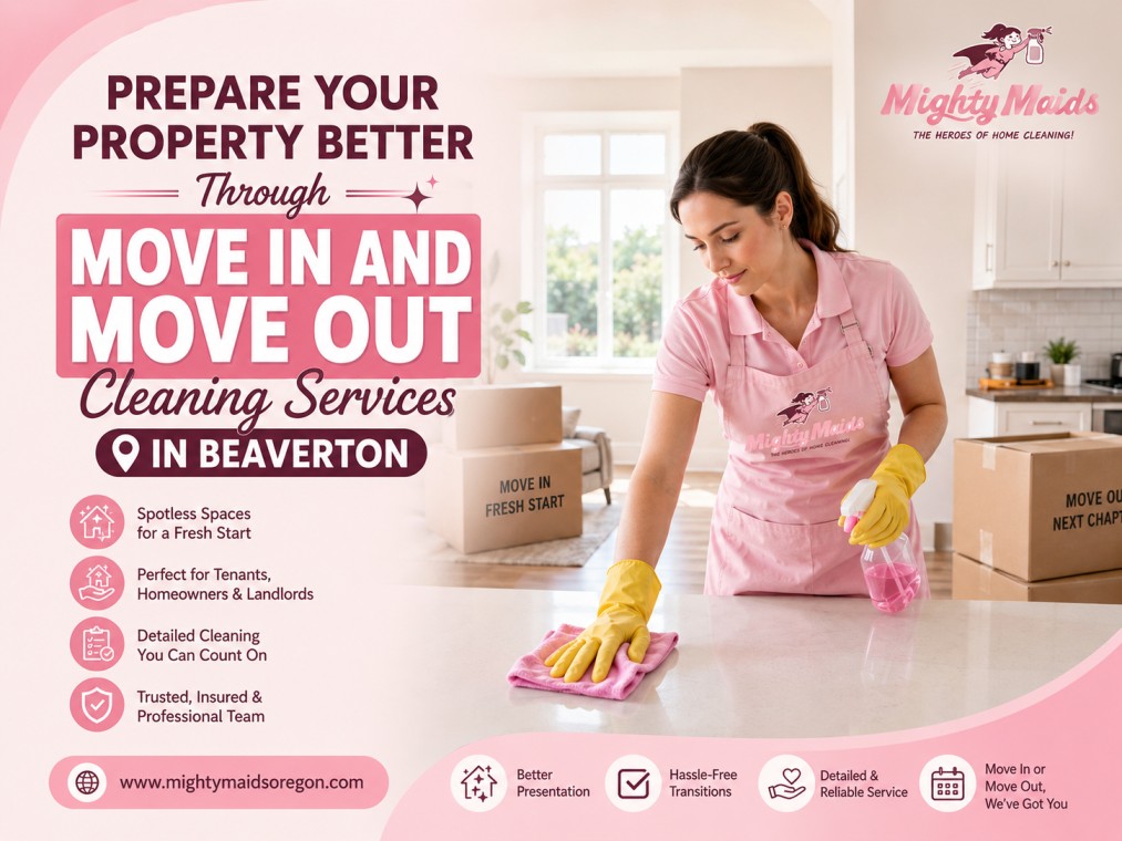 Move In and Move Out Cleaning Services in Beaverton for a Fresh Start