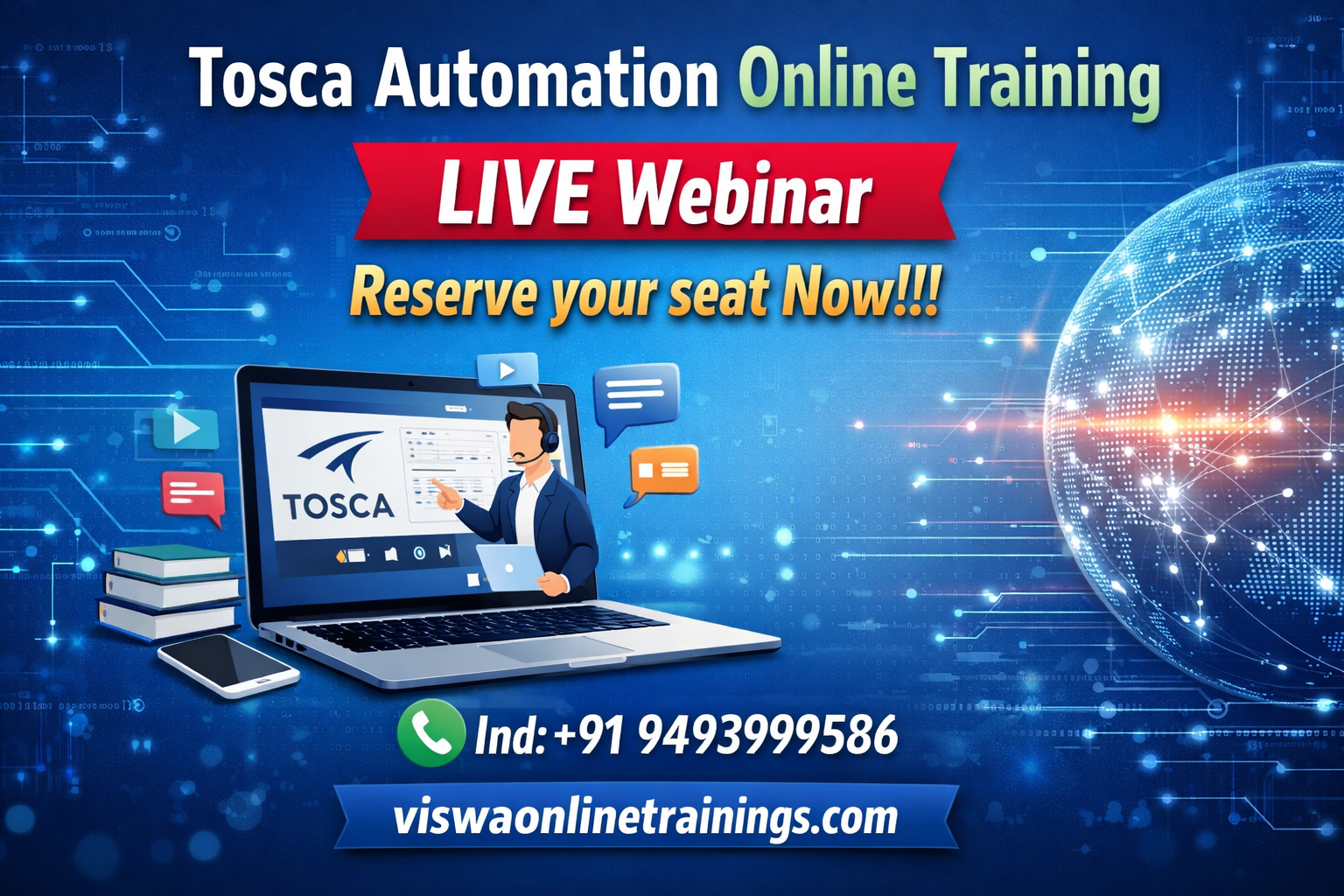 Tosca Automation Online Training by Real-time Trainer in India