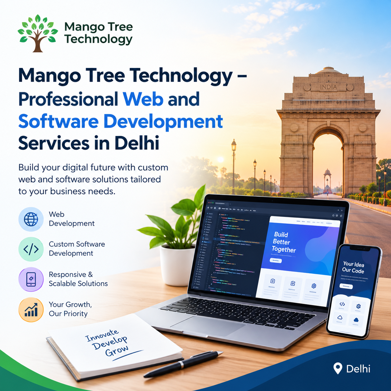 Mango Tree Technology – Professional Web and Software Development Services in Delhi