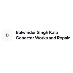 Balwinder Singh Kala Genertor Works and Repair