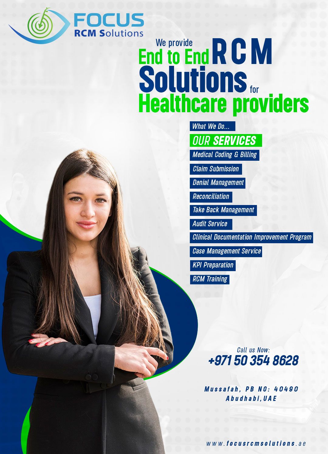 Focus RCM Solutions UAE | Medical Billing & Revenue Cycle Experts