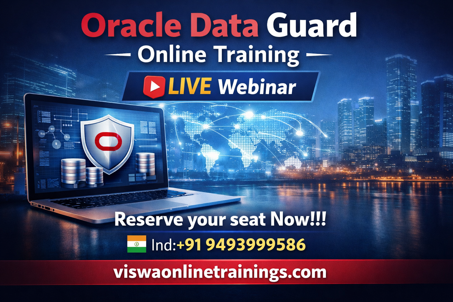 Oracle Data Guard Online Training & Certification From India
