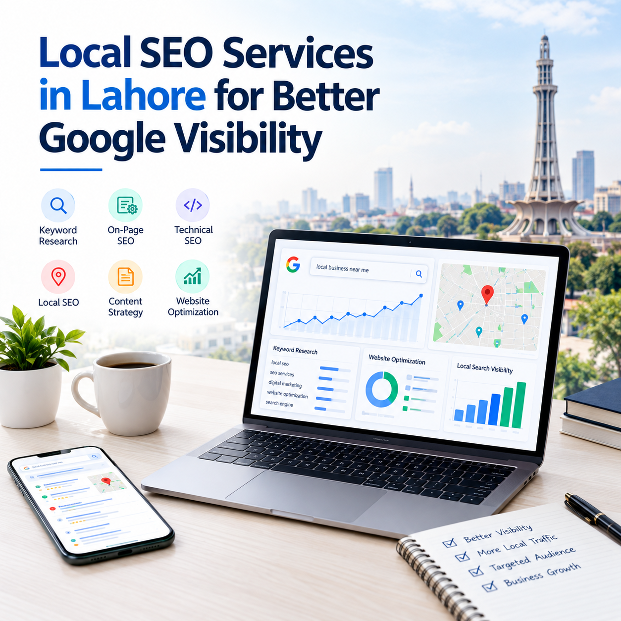 Local SEO Services in Lahore