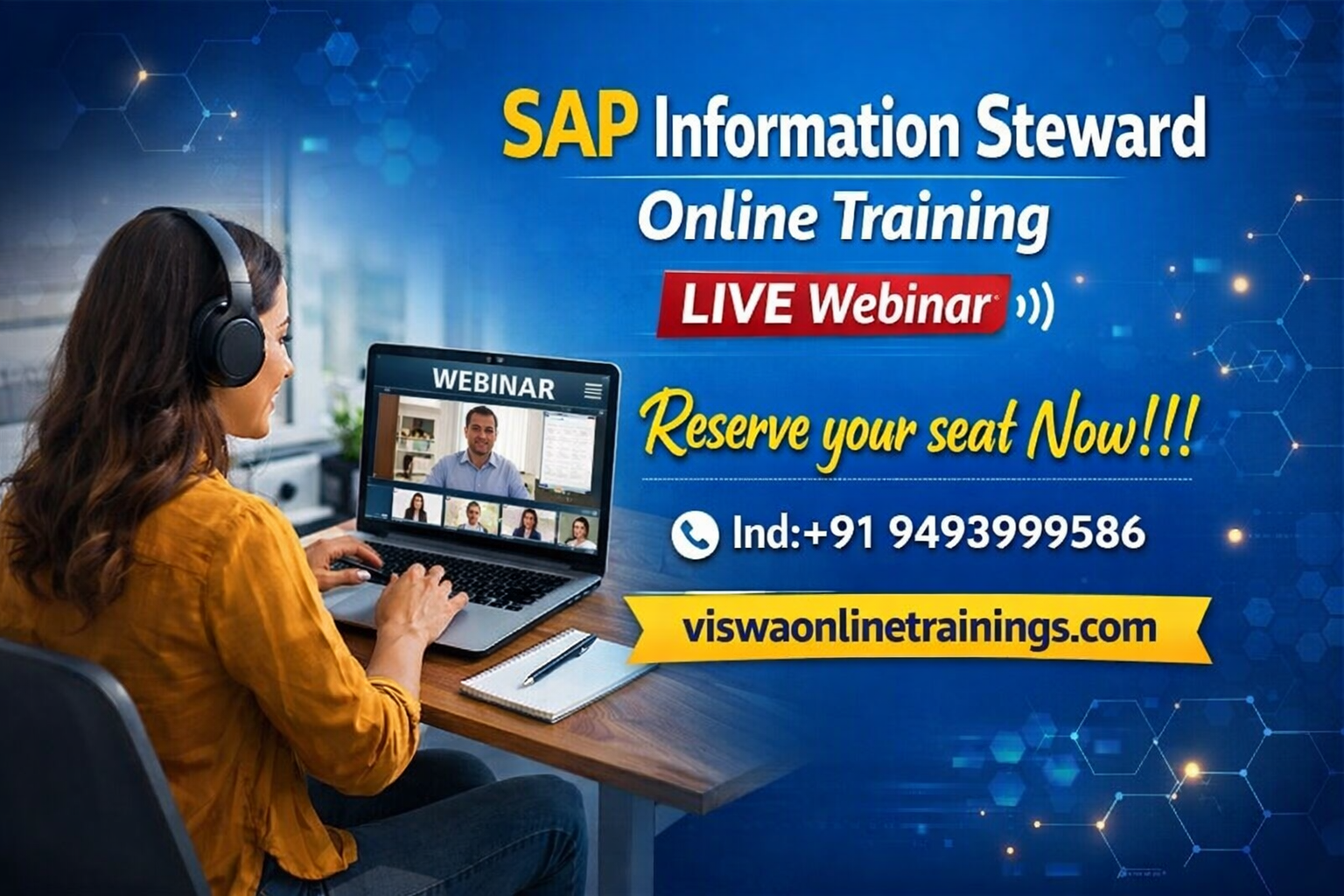 SAP Information Steward Online Training Real-time support from India