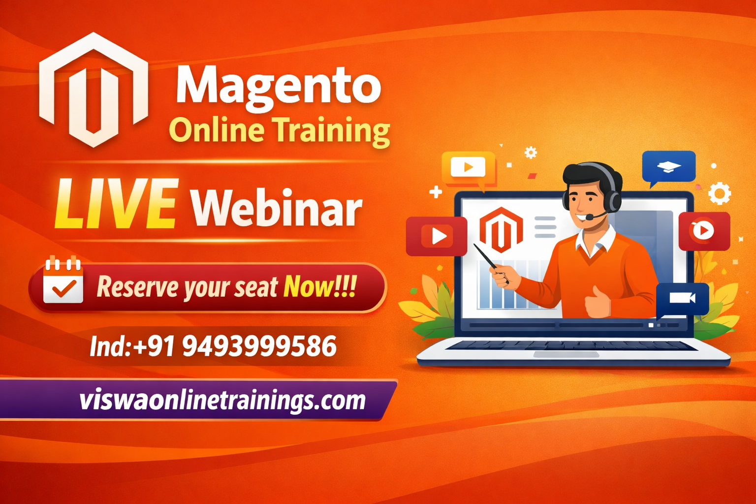 Best Magento Training - Viswa Online Trainings From India
