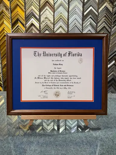 Diploma Framing