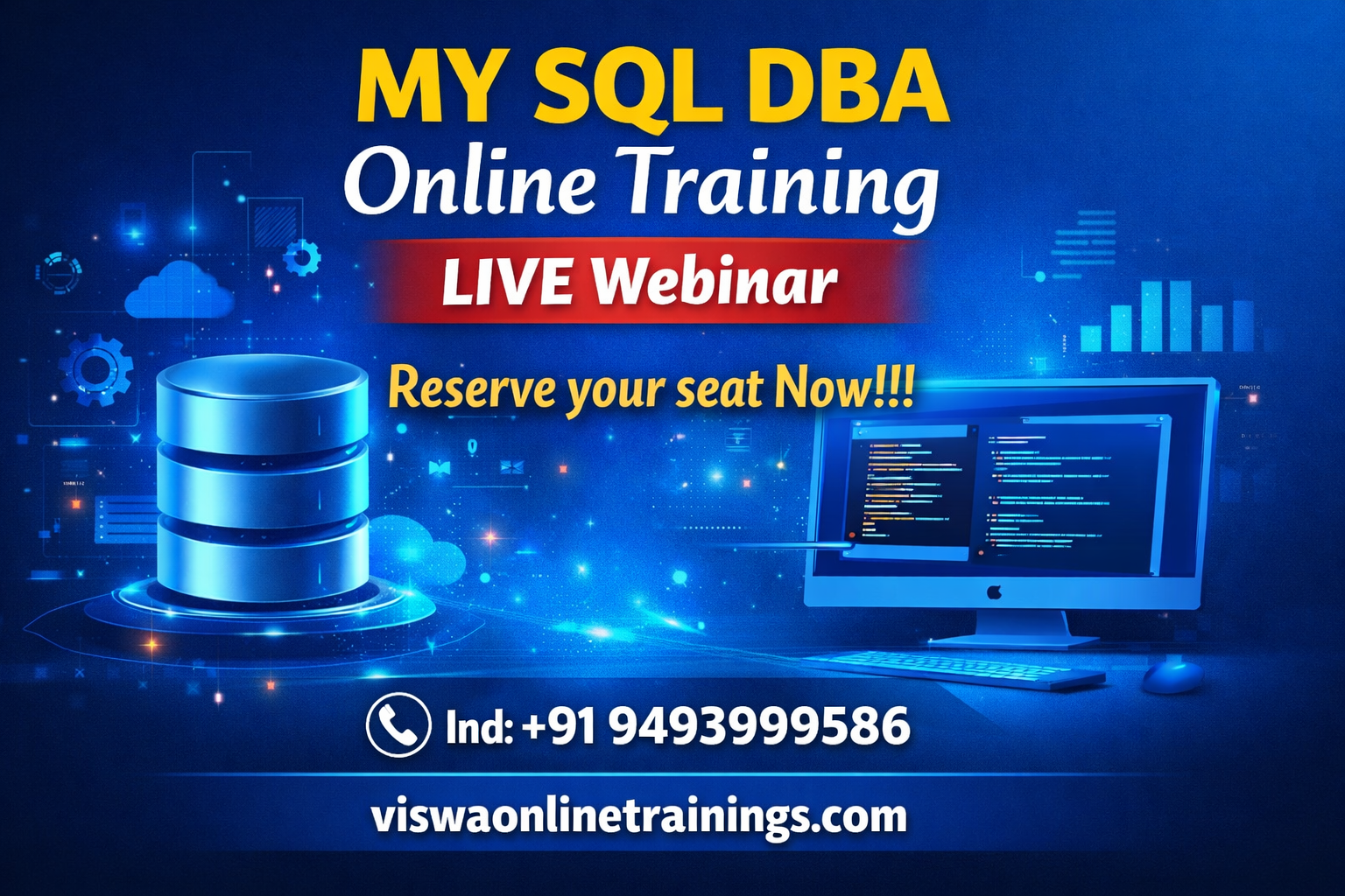 MySQL DBA Online Training Course Free with Certificate