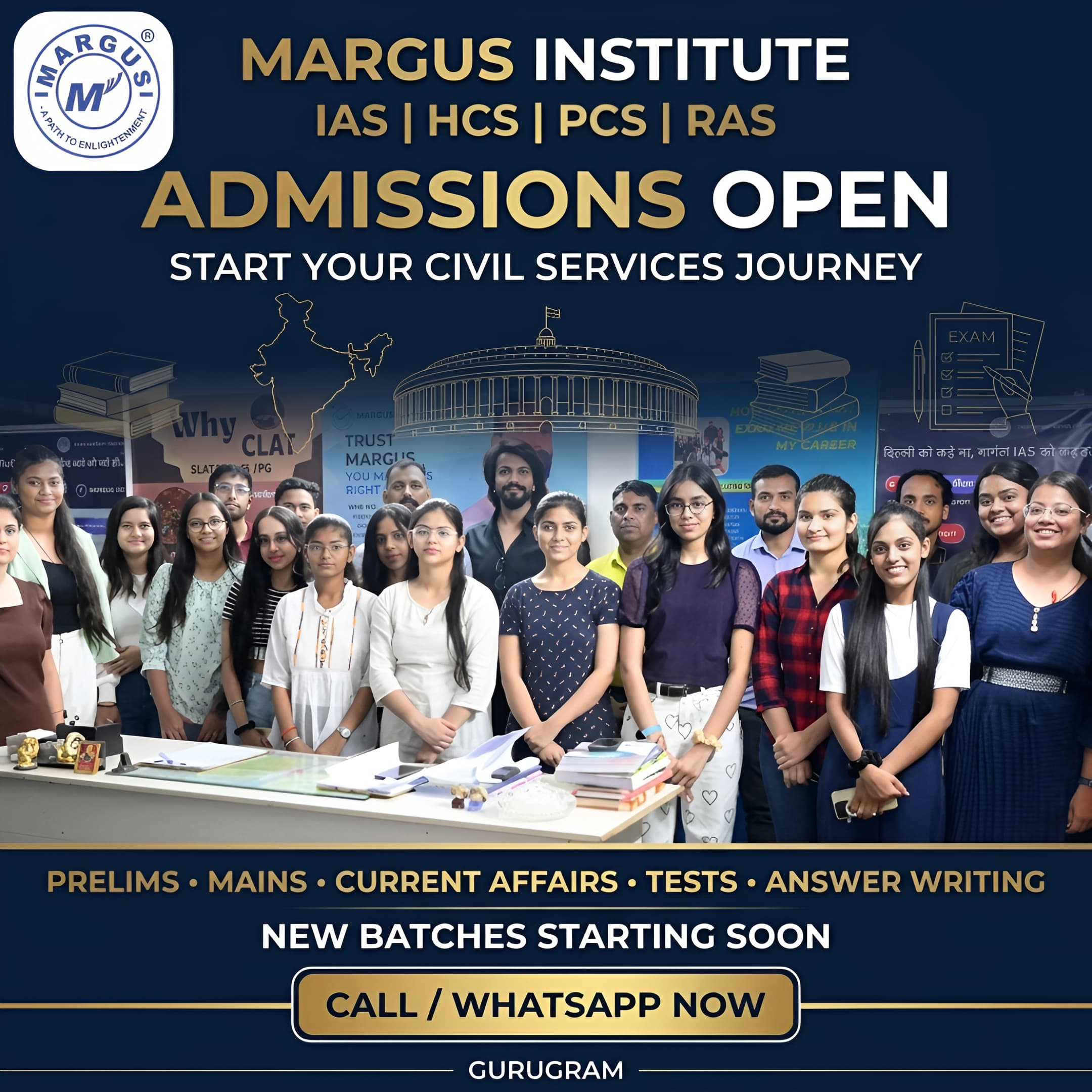 HCS Coaching in Gurgaon – Margus Institute