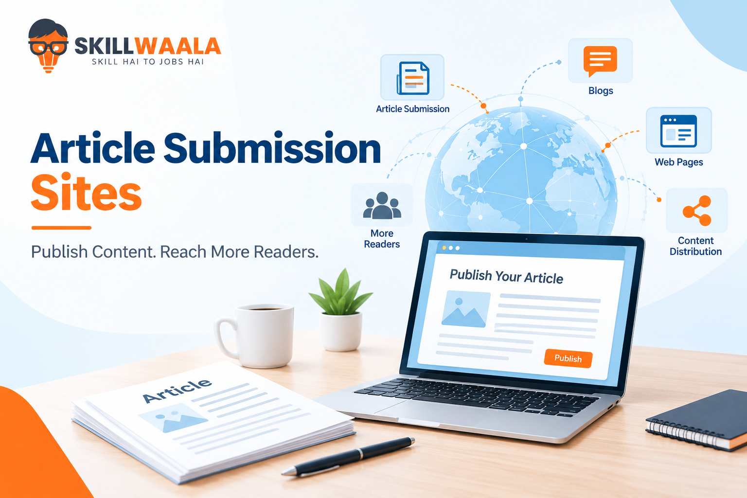 150+ Article Submission Sites to Publish Content Online