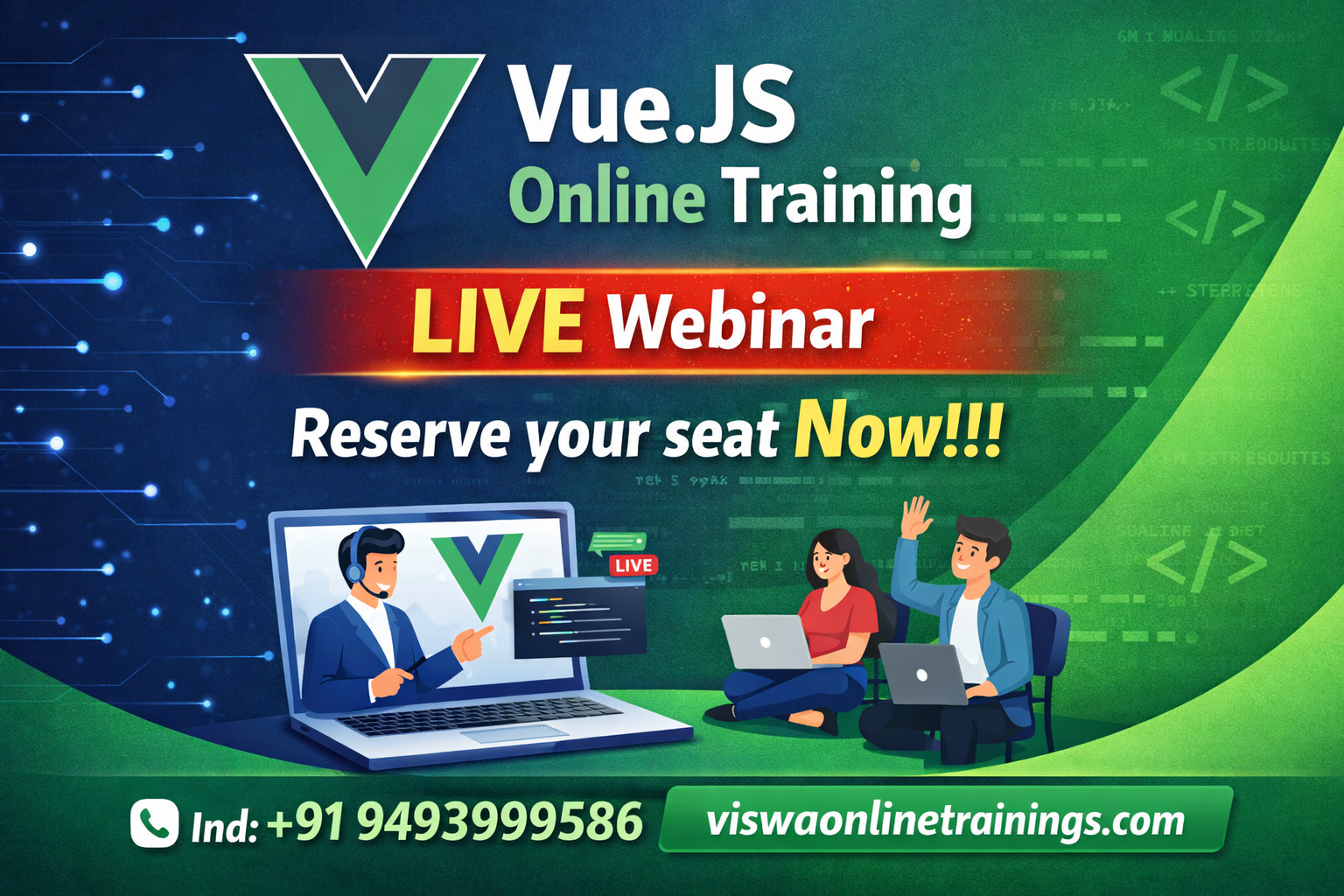 Vue Js Training from India | Best Online Training Institute
