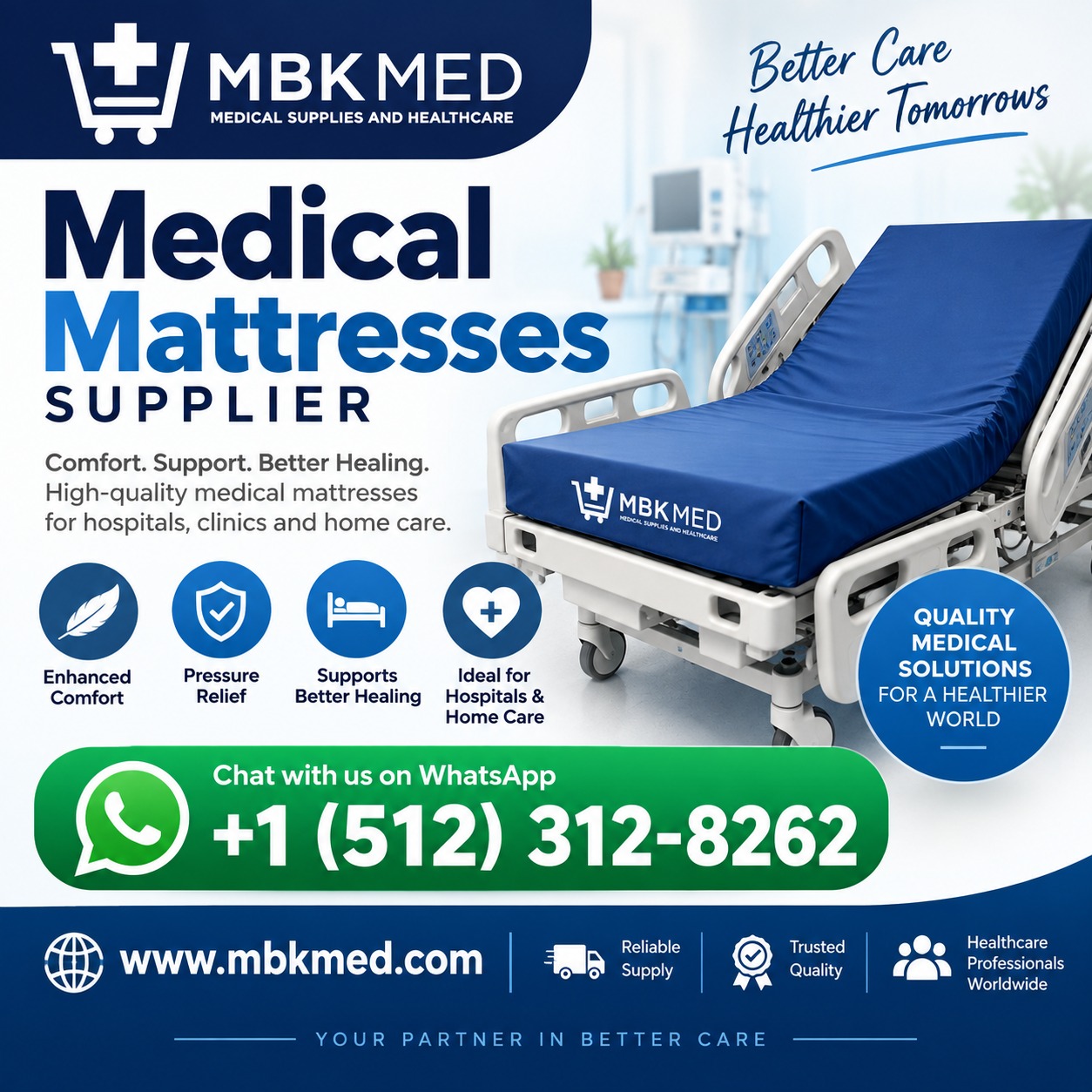 Medical Mattresses Supplier – Quality Medical Mattresses | MBK Med