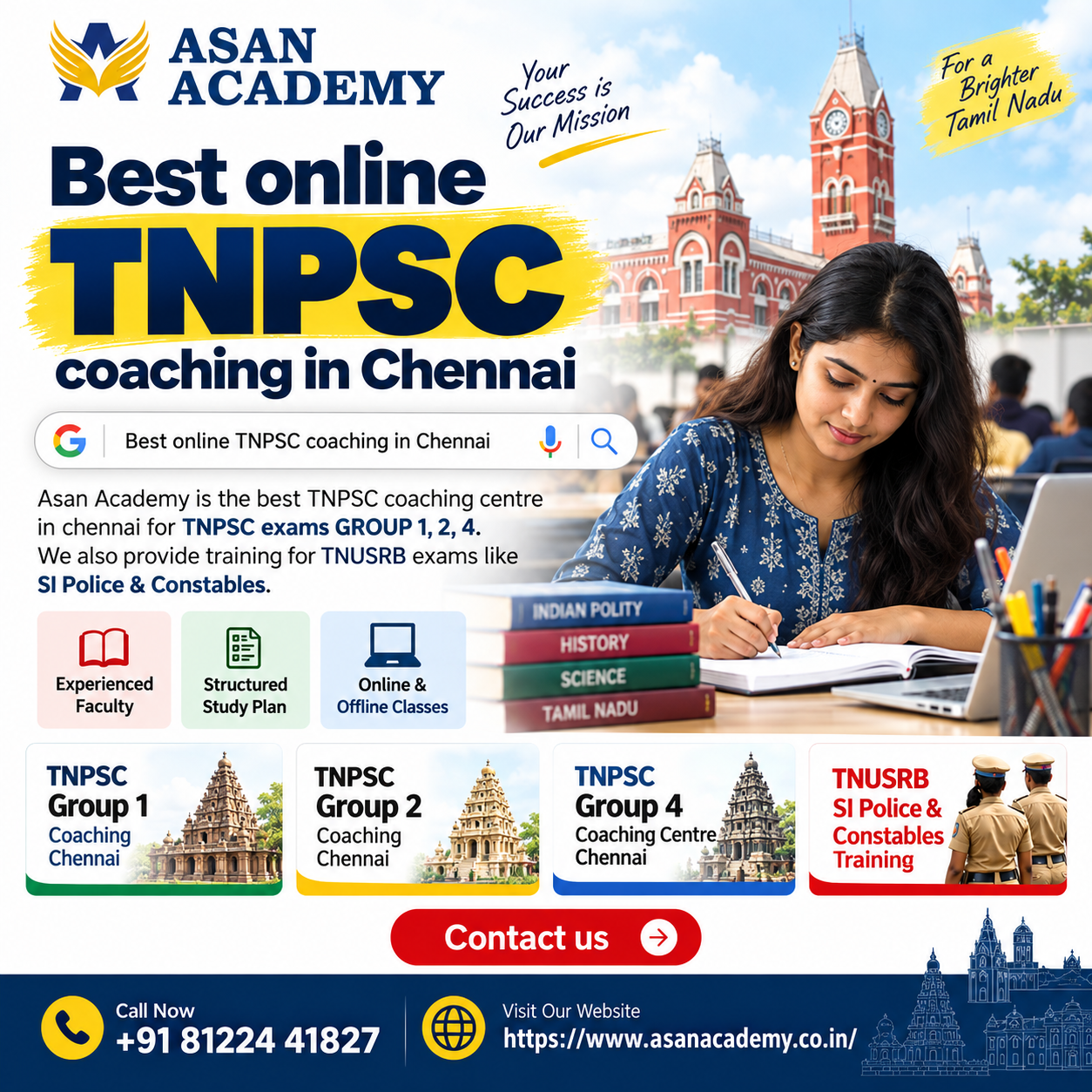 Best Online TNPSC Coaching in Chennai
