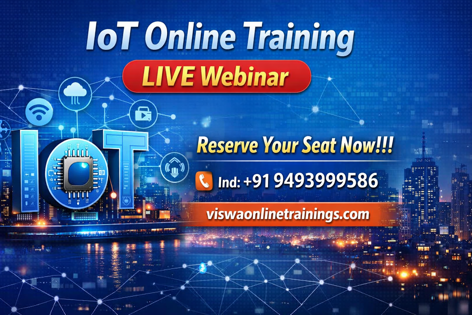 IOT Online Training by Real-time Trainer in India