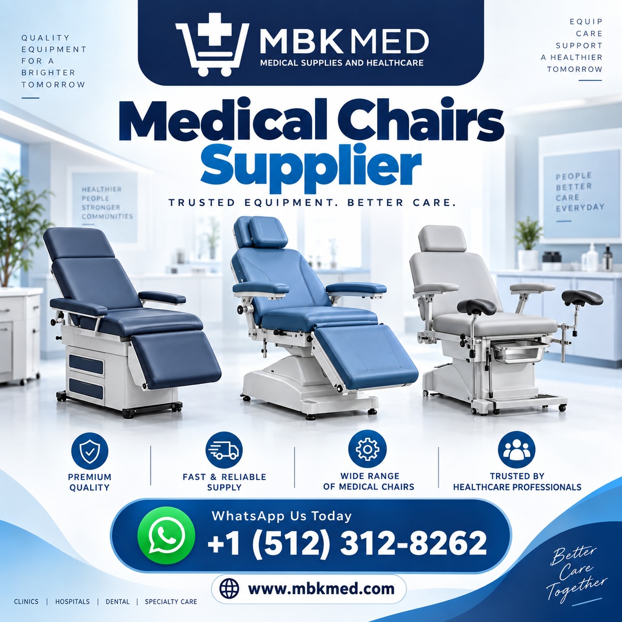 Medical Chairs Supplier – Comfortable Medical Chairs | MBK Med