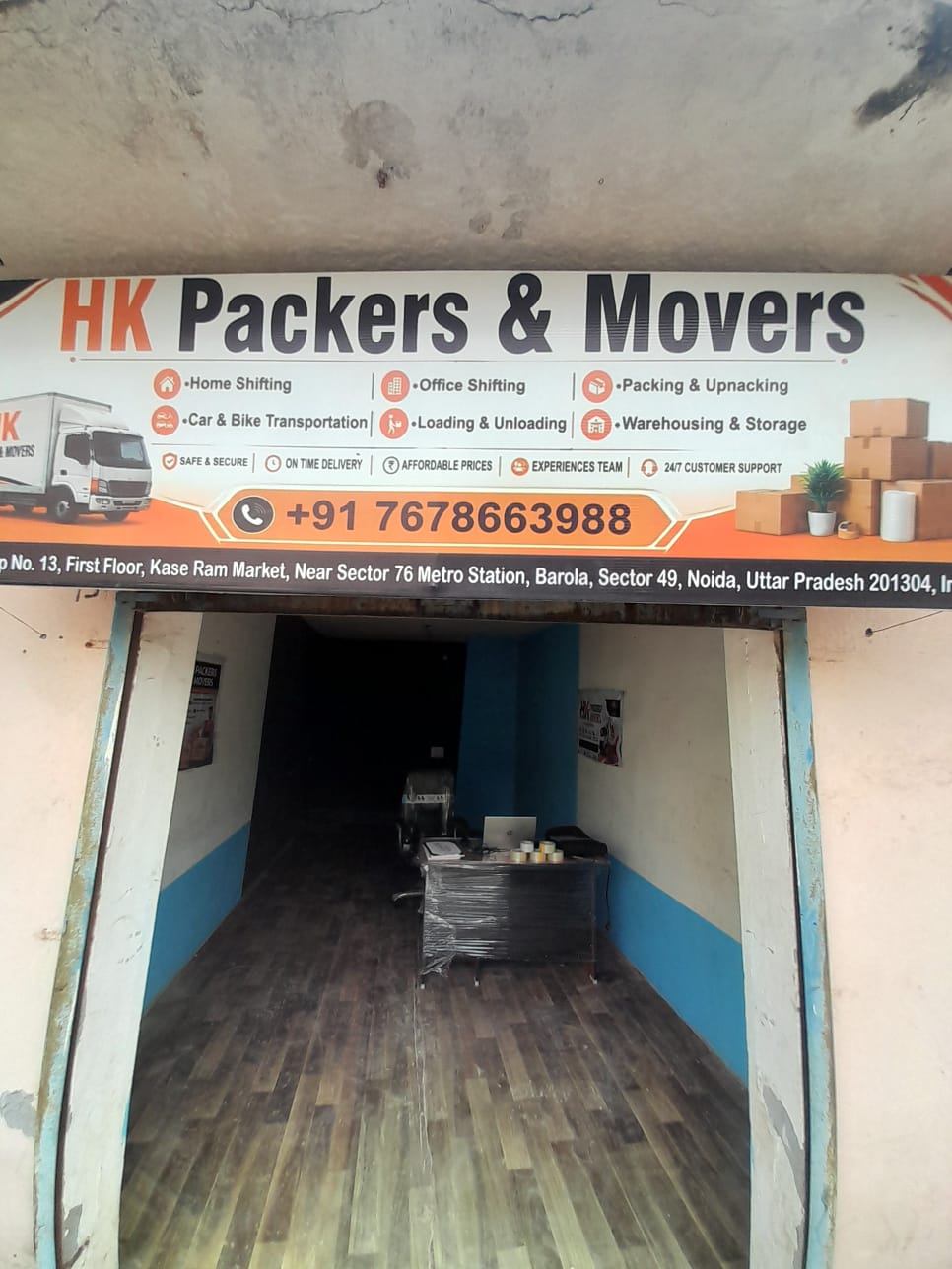 HK Packers and Movers