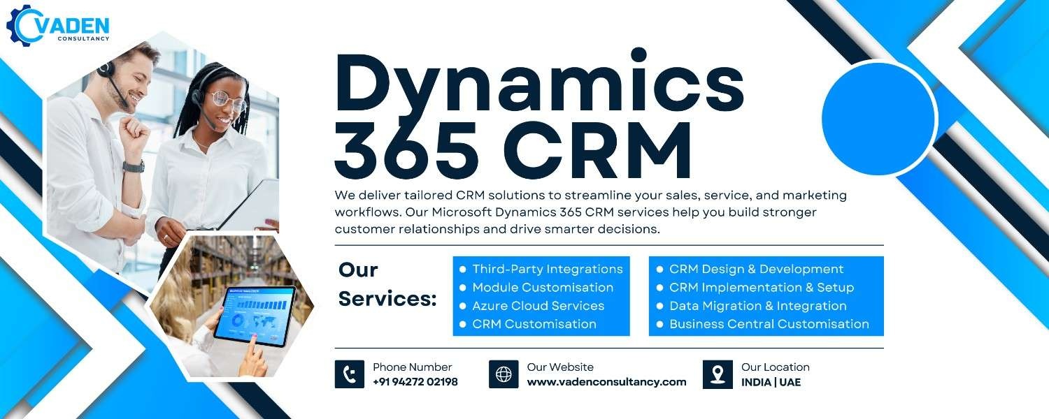 Dynamics 365 CRM Development Services