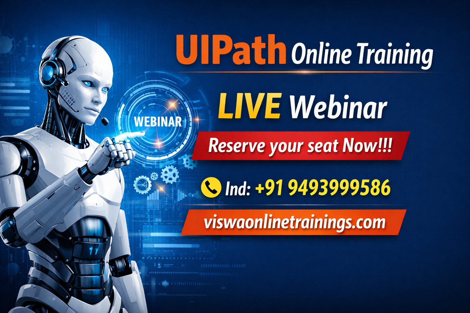 UiPath RPA Online Training by Real-time Trainer in India
