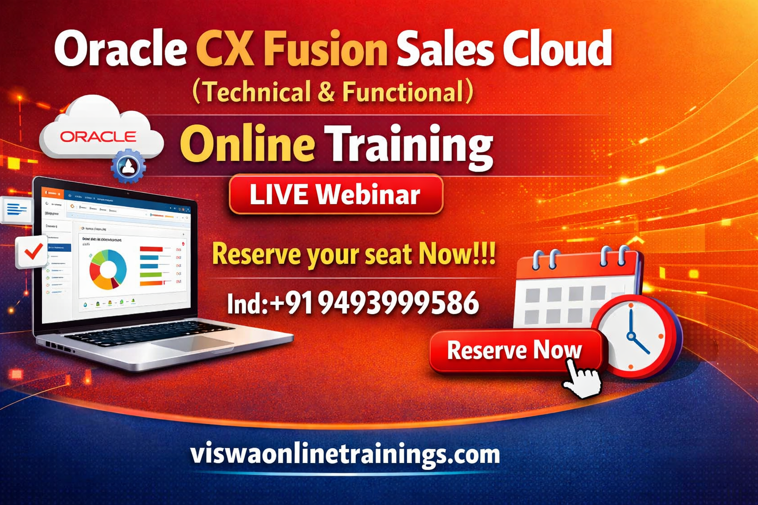 Oracle Sales Cloud Online Training Institute From Hyderabad India