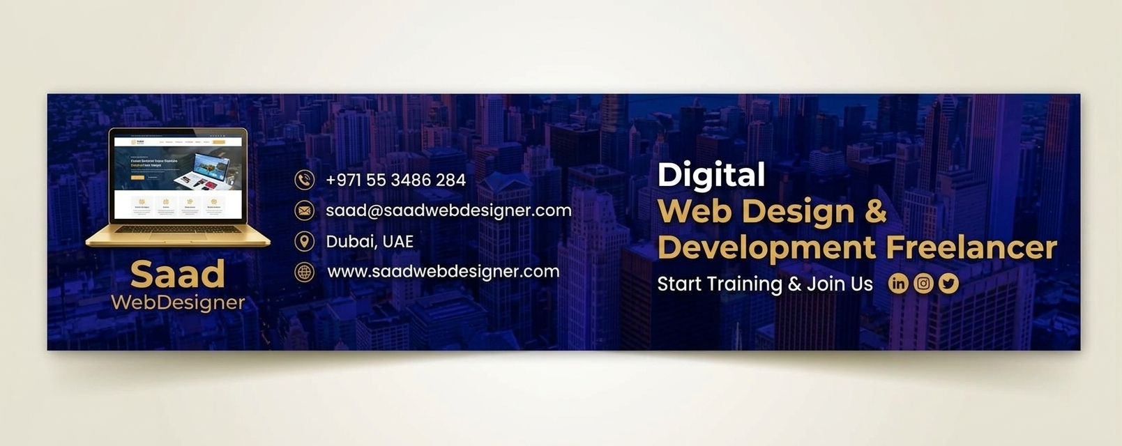 About Saad Ashraf | New York Web Designer