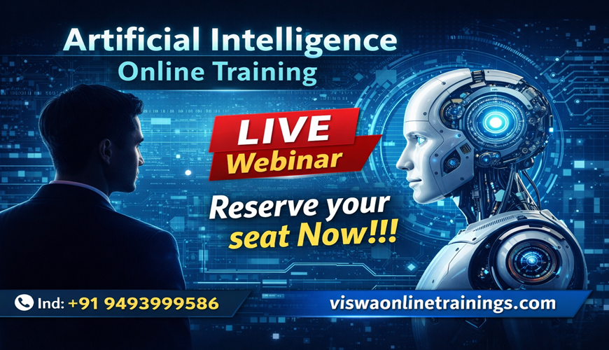 Artificial Intelligence Online Training by Real-time Trainer in India