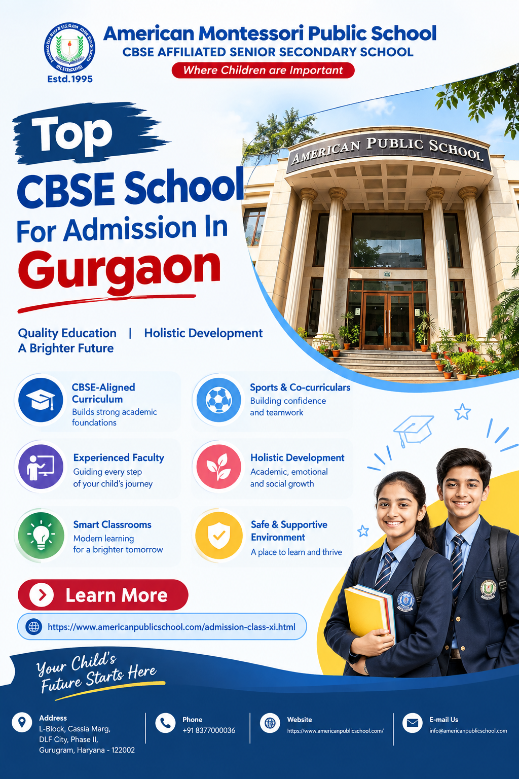 Top CBSE School For Admission in Gurgaon
