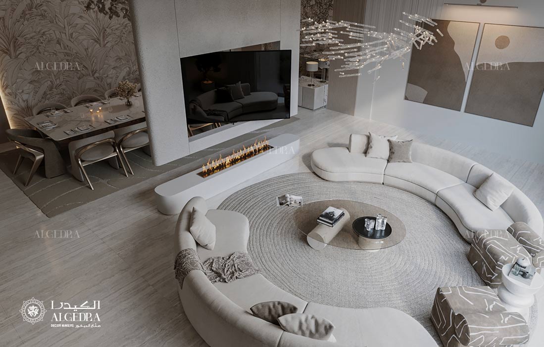 Villa Interior Design in UAE by Algedra