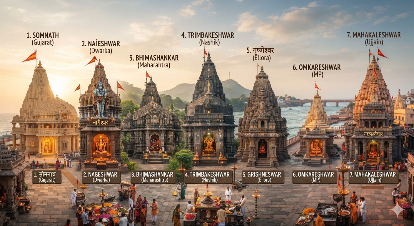 Panch Jyotirlinga with Ashtavinayaka Yatra
