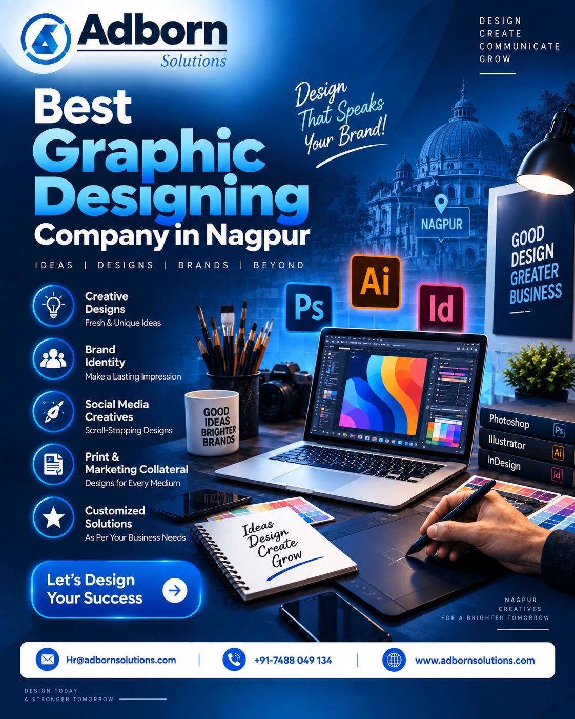 Best Graphic Designing Company in Nagpur | Creative Design Services