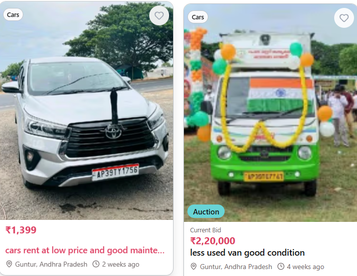 Buy & Sell Used Cars in Guntur | Second-hand Cars