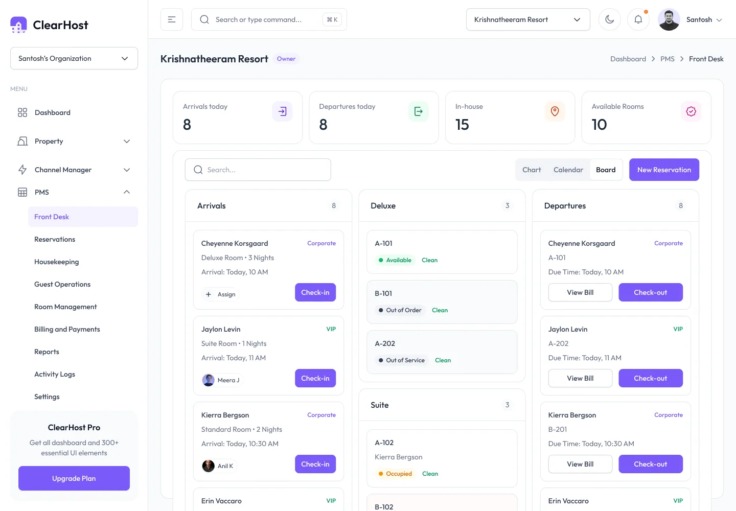 Hotel PMS Software — Run Your Entire Front Desk on One System