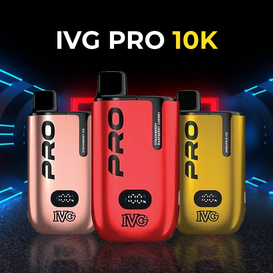 Long Lasting Flavour Choice with IVG Pro 10K for Busy Days Ahead