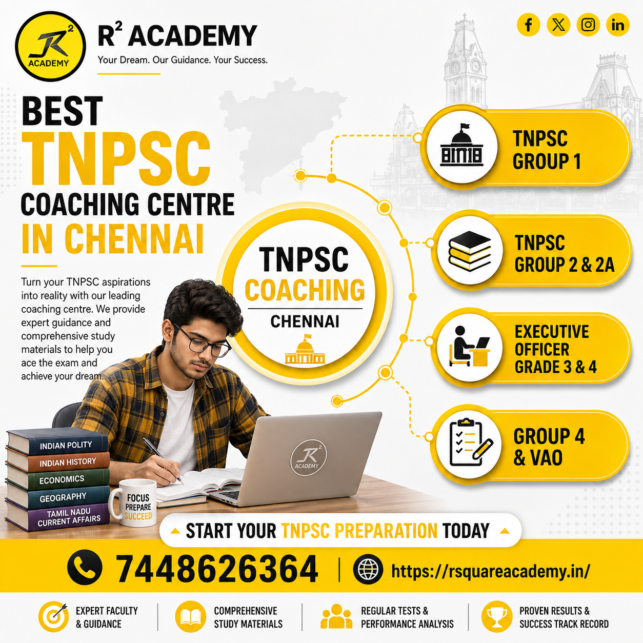 TNPSC Coaching Centre in Chennai – Build Your Government Exam Preparation