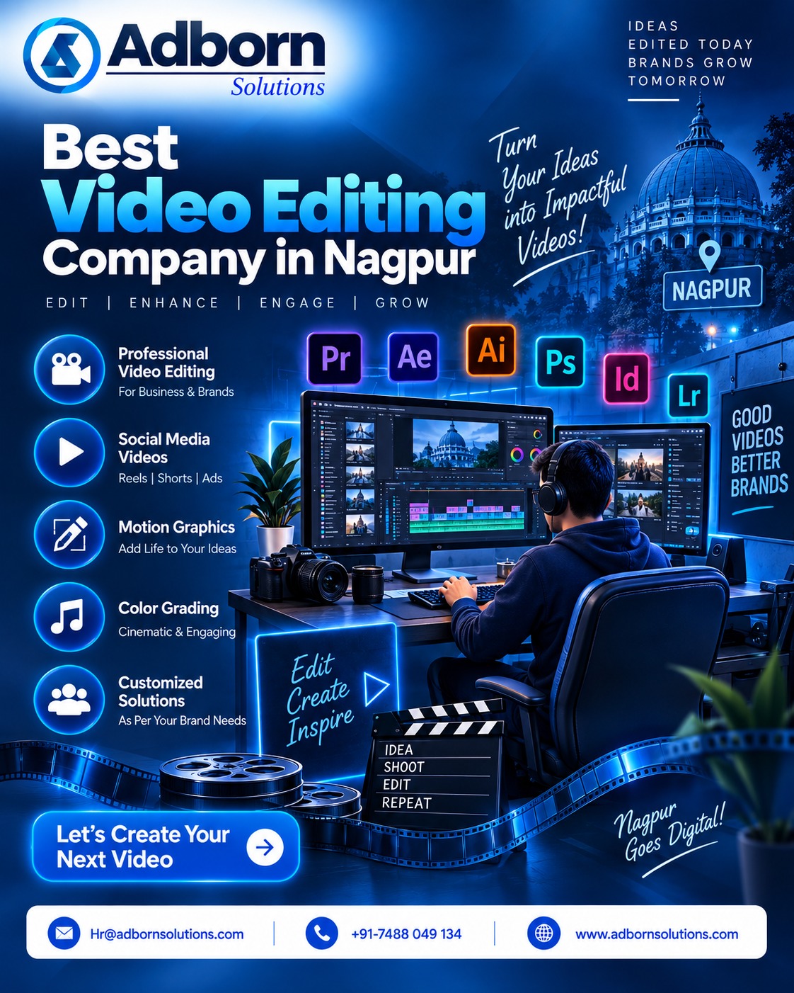 Best Video Editing Company in Nagpur | Professional Video Services