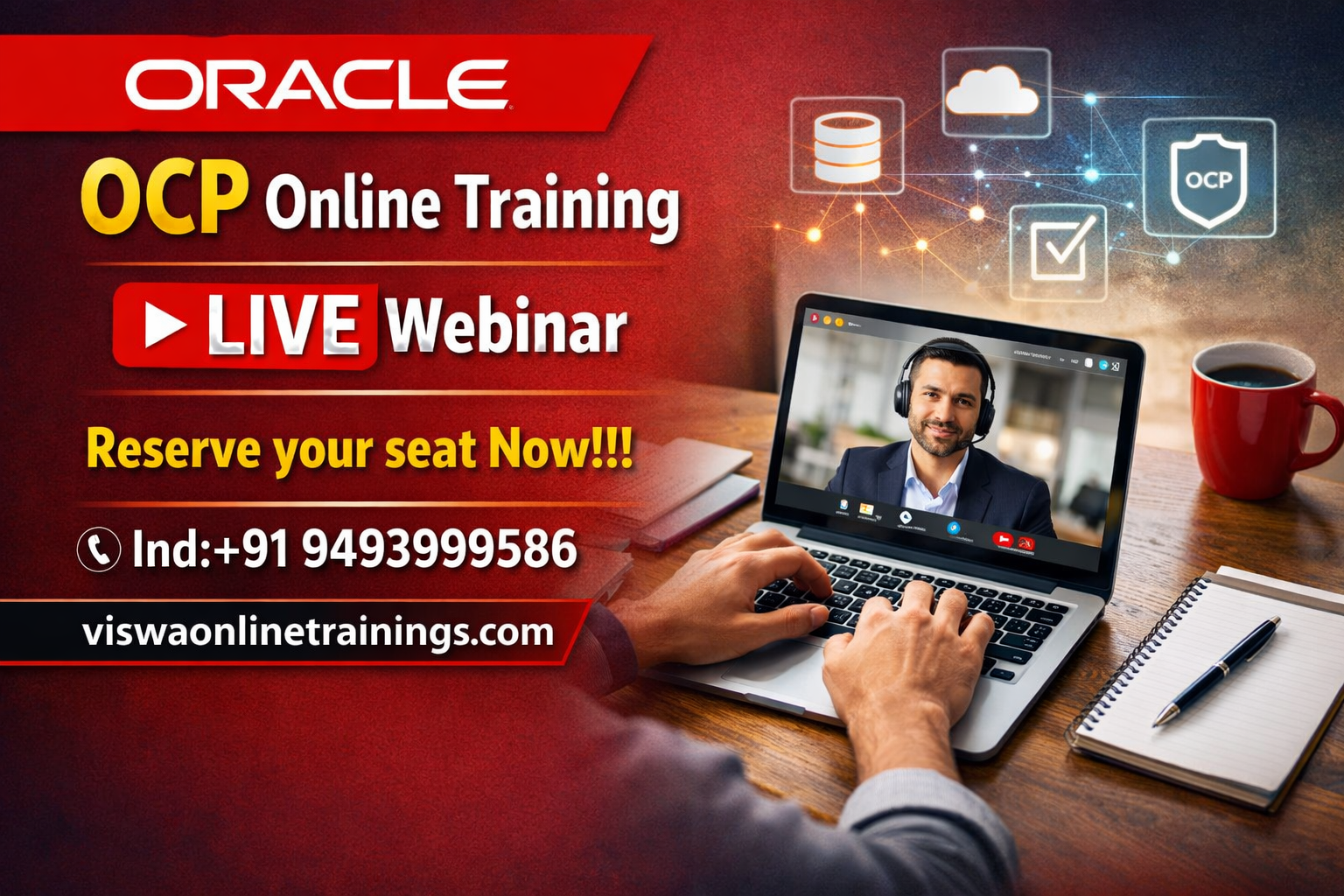 Oracle OCP Online Coaching Classes In India, Hyderabad