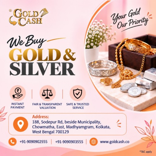 Gold buyer Kolkata – Gold Cash Limited