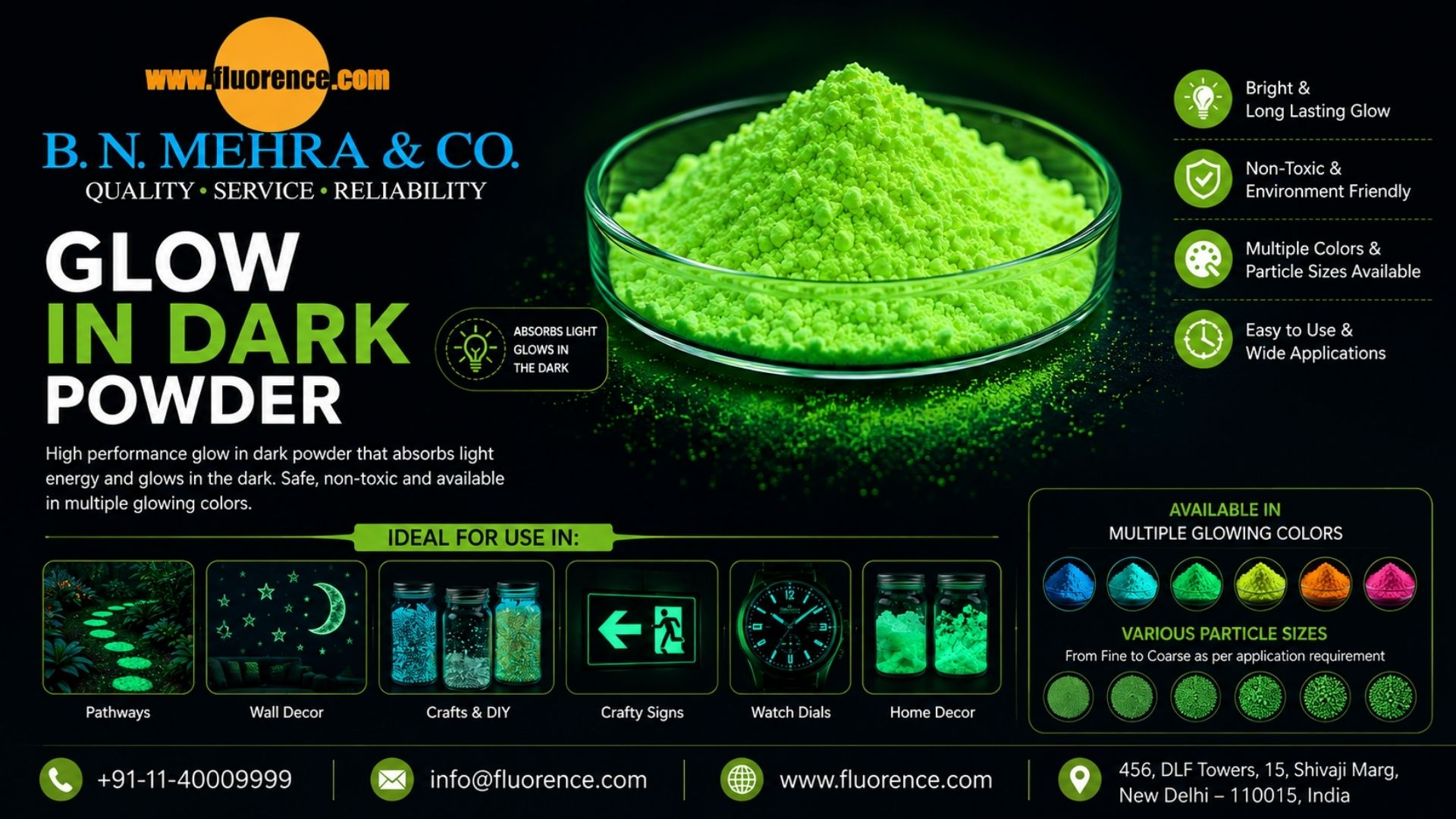 Glow in Dark Powder