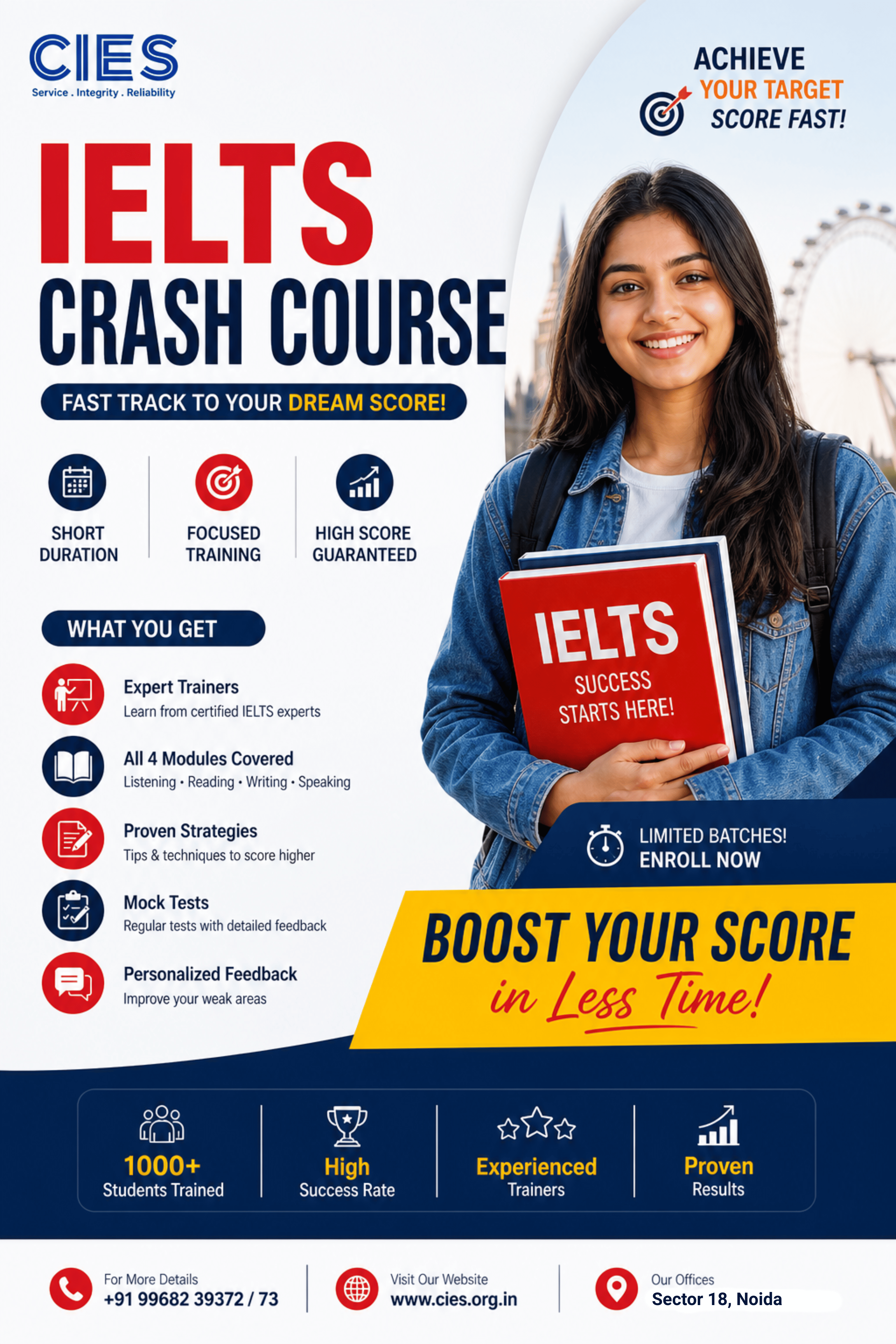 Best IELTS Coaching in Noida - Delhi NCR | CIES Overseas Education