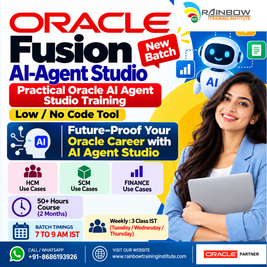 Oracle Fusion AI Agent Studio Online Training Hyderabad