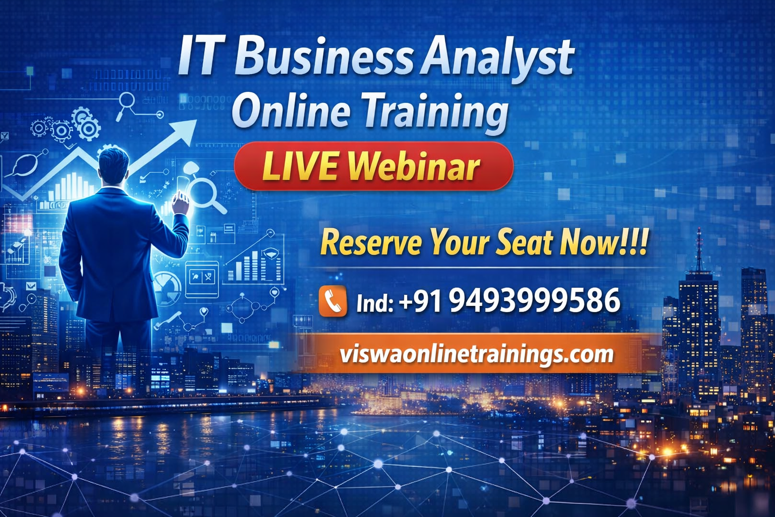IT Business Analyst Online Training by Real-time Trainer in India