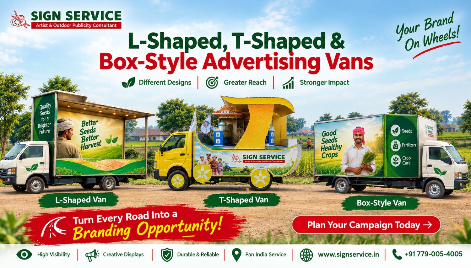 Boost Brand Reach with LED Van Advertising in Kolkata | Sign Service