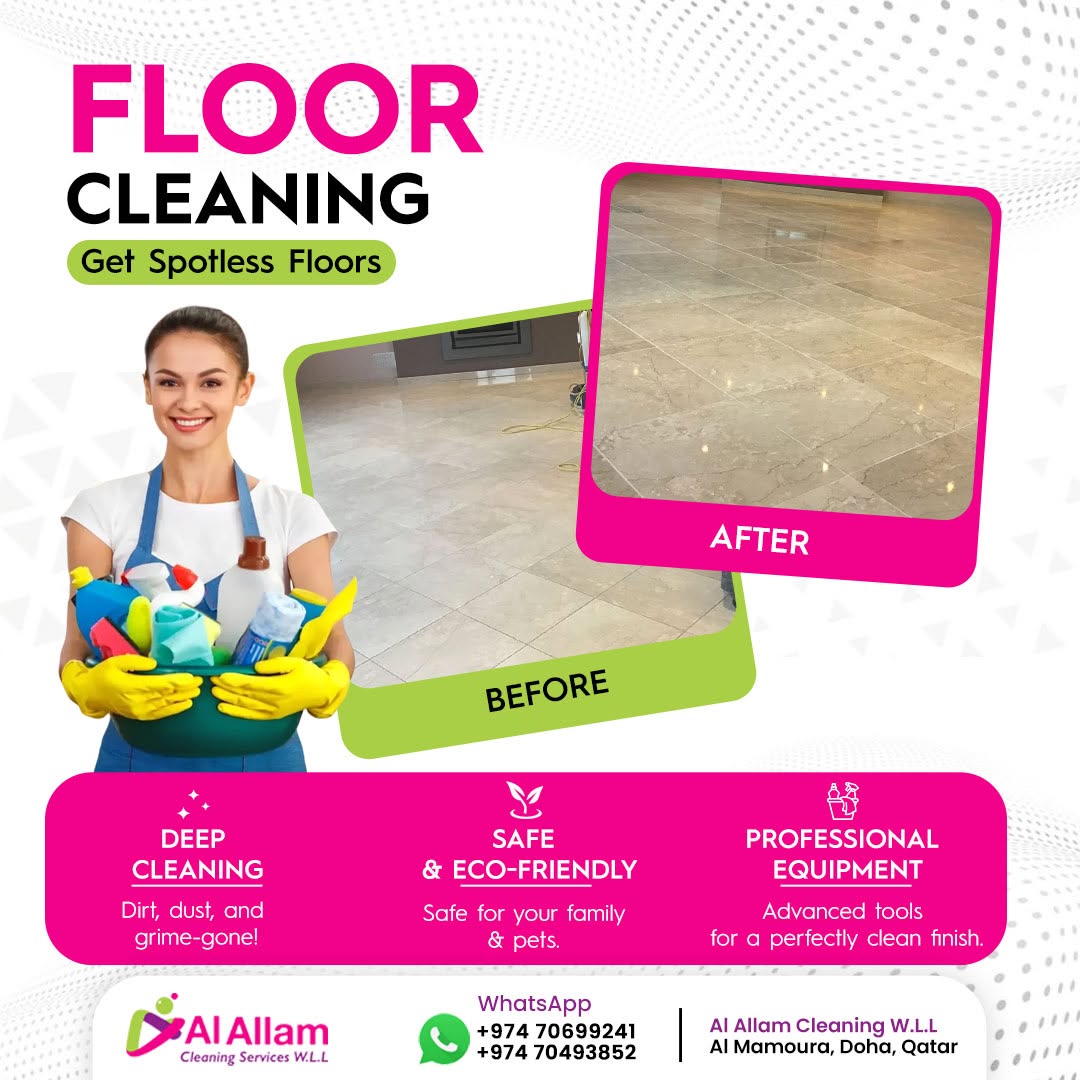 Floor Cleaning – Doha, Qatar
