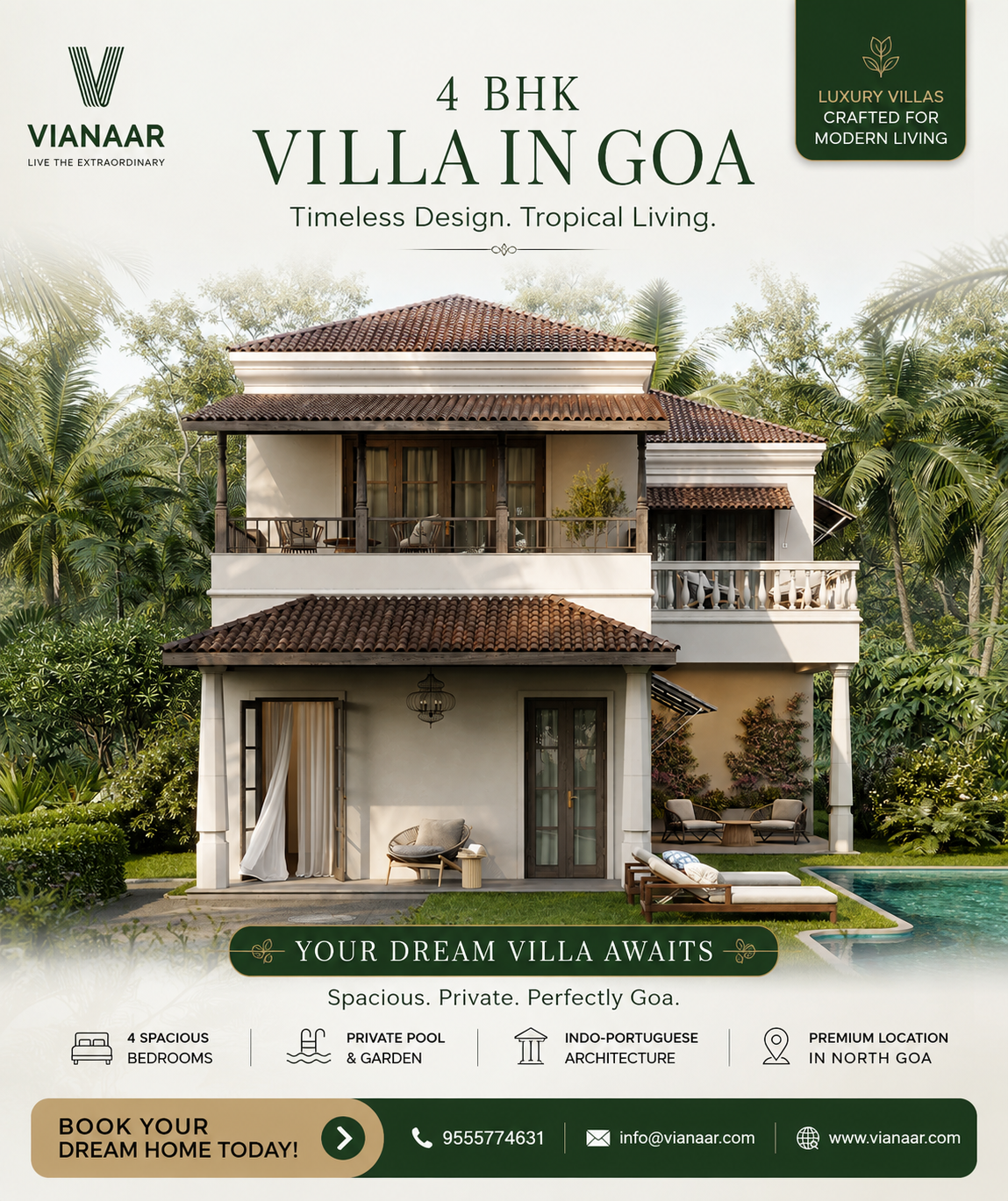 Vianaar - Villas in Goa