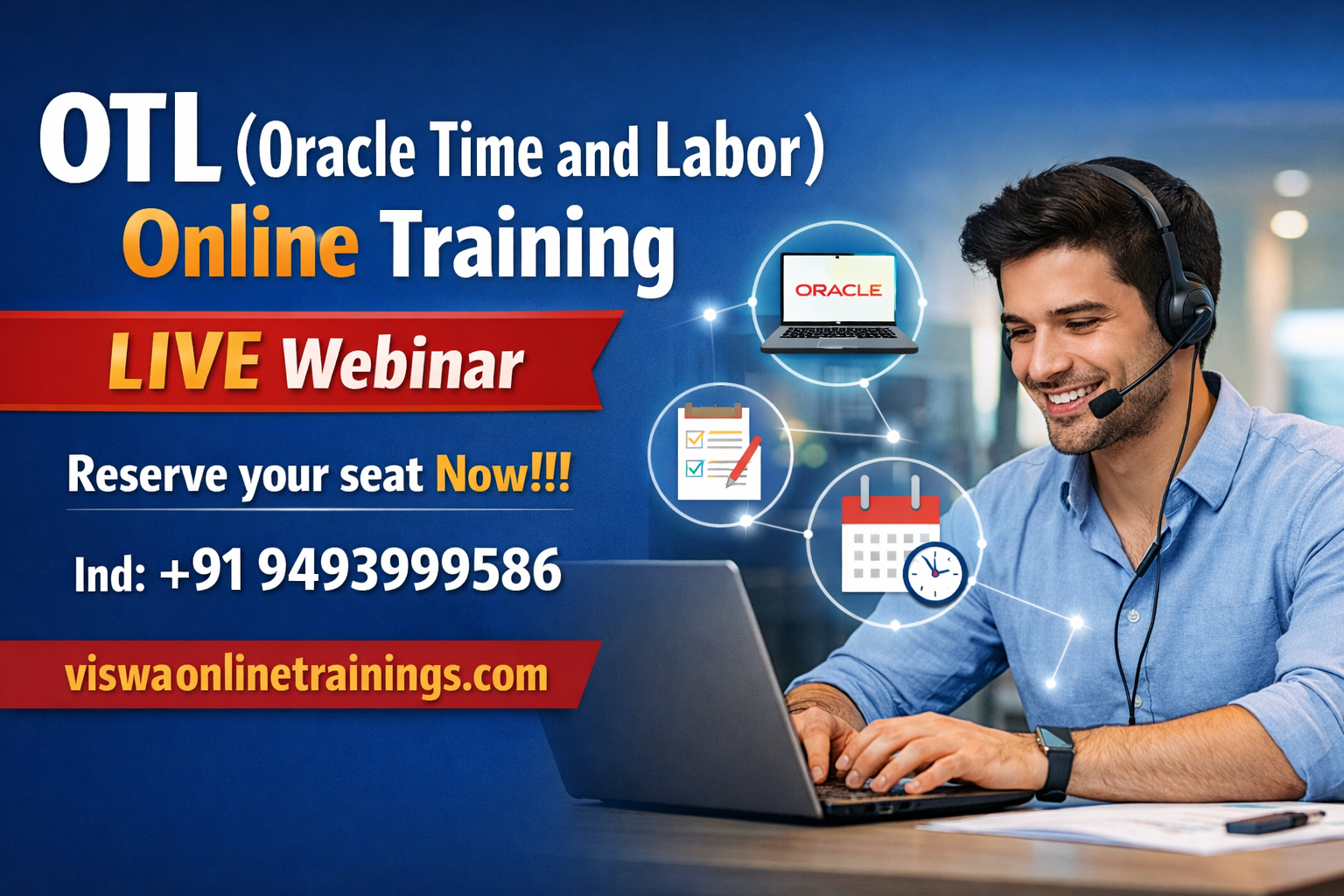 OTL Online Training by Real-time Trainer in India