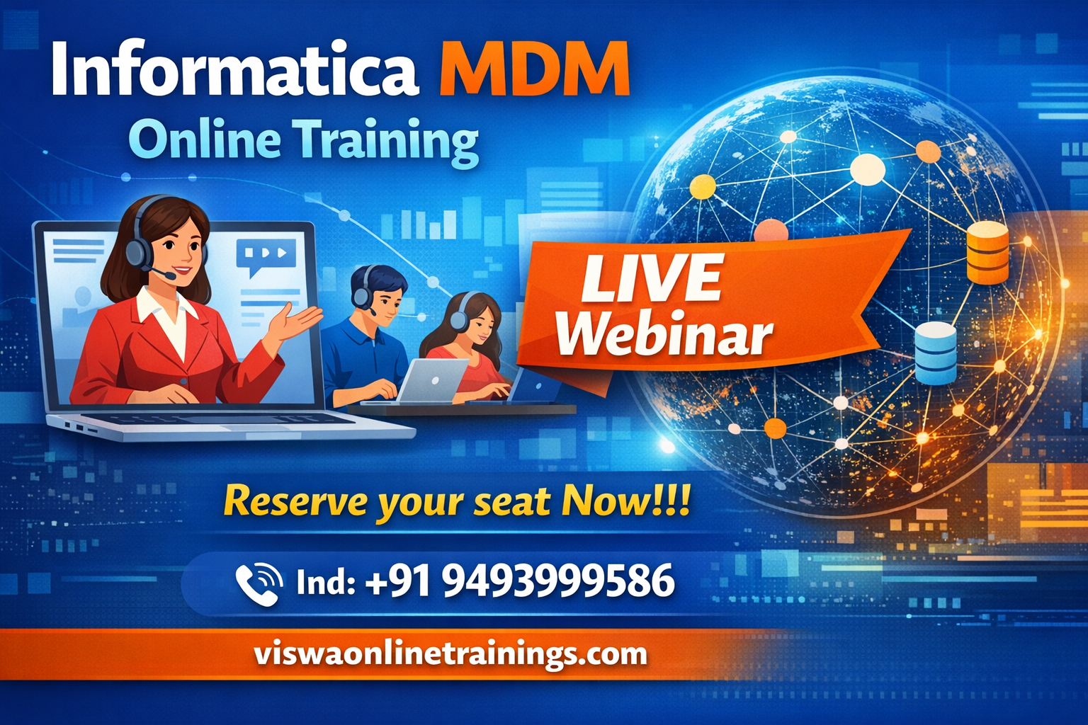 Informatica MDM Online Coaching Classes In India, Hyderabad