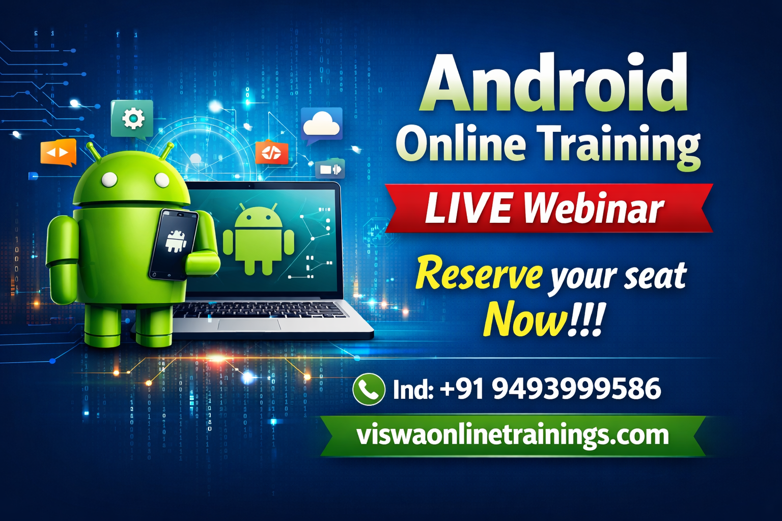 Android Online Training by Real-time Trainer in India