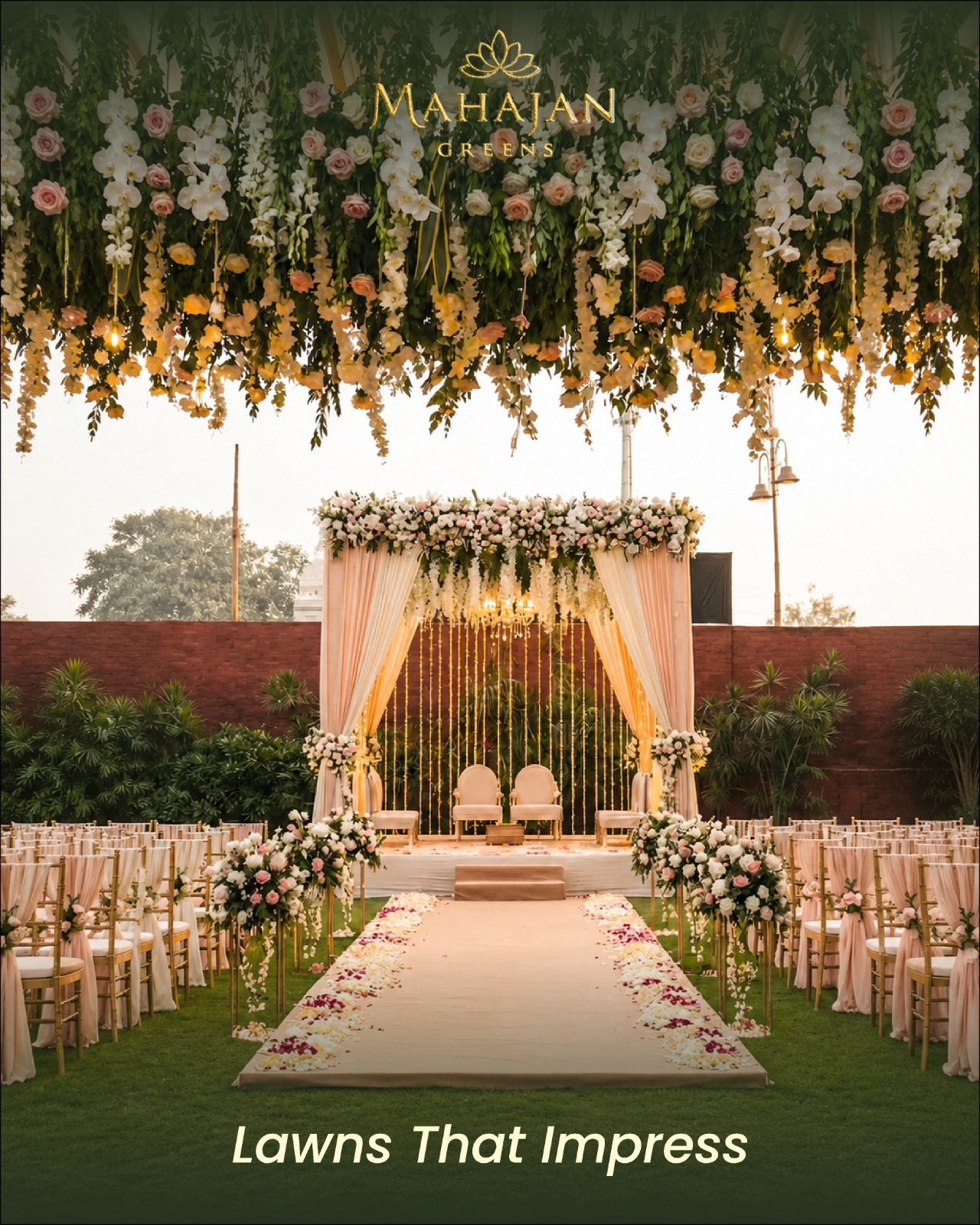 MAHAJAN GREENS – Lawn & Banquet Space
