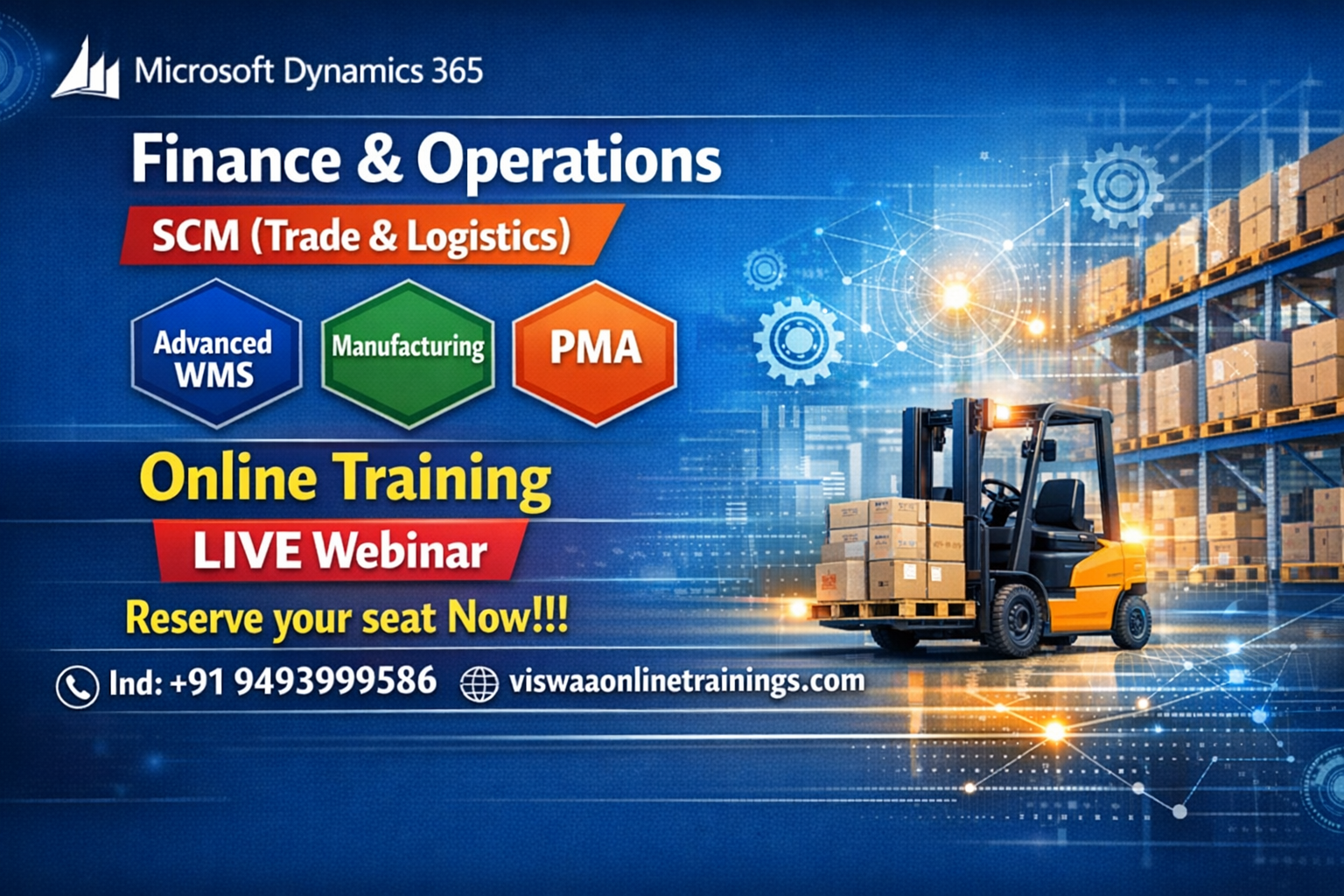 Microsoft Dynamics 365 F&O Online Certification Training Course