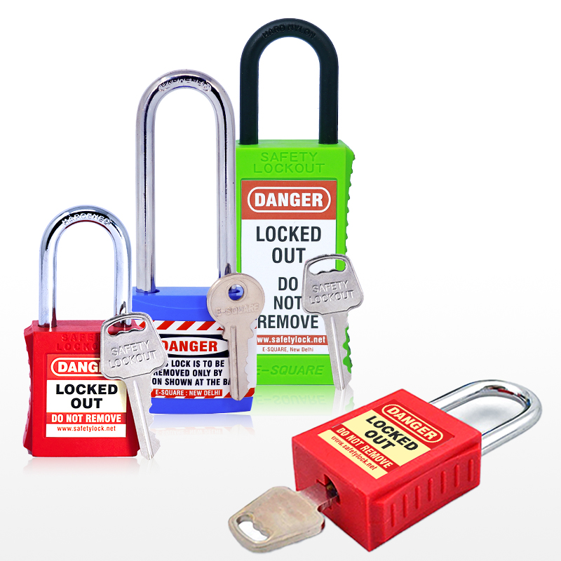 Lockout Safety Padlocks for Industrial Workplace