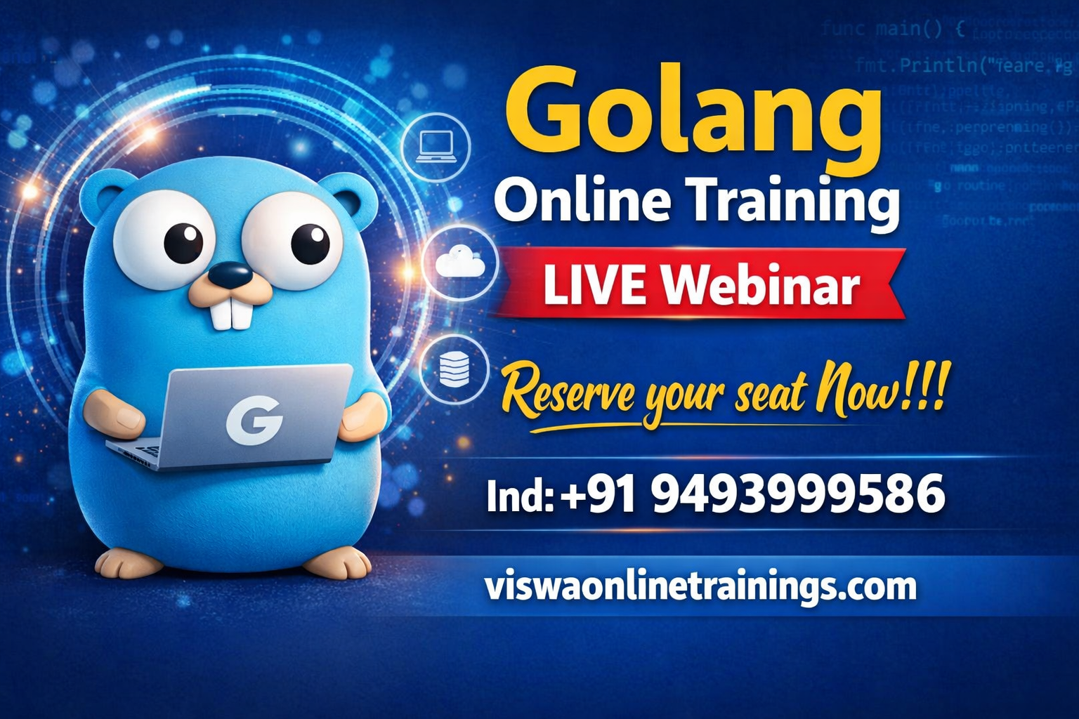 Golang Online Coaching Classes In India, Hyderabad